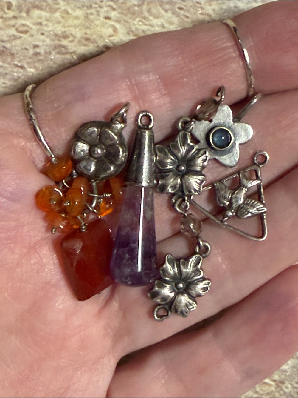 (5) Sterling Silver Charms/Pendants - Picture 9 of 13
